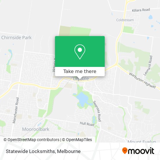 Statewide Locksmiths map