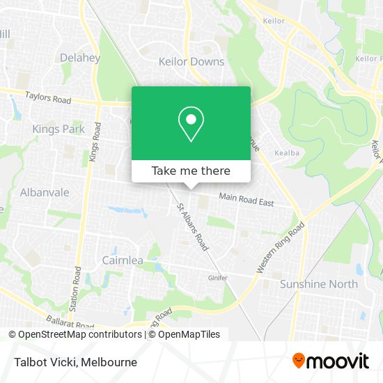 Talbot Vicki map