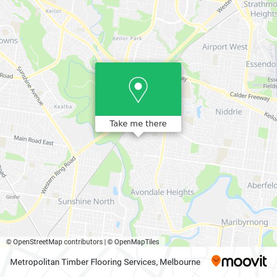 Mapa Metropolitan Timber Flooring Services