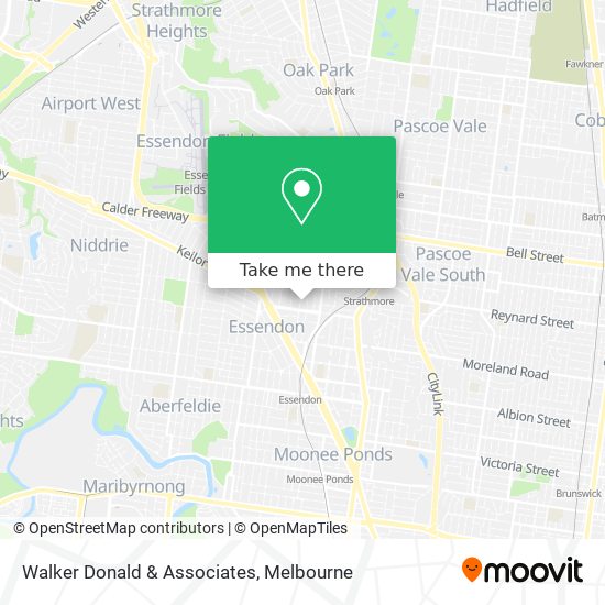 Walker Donald & Associates map