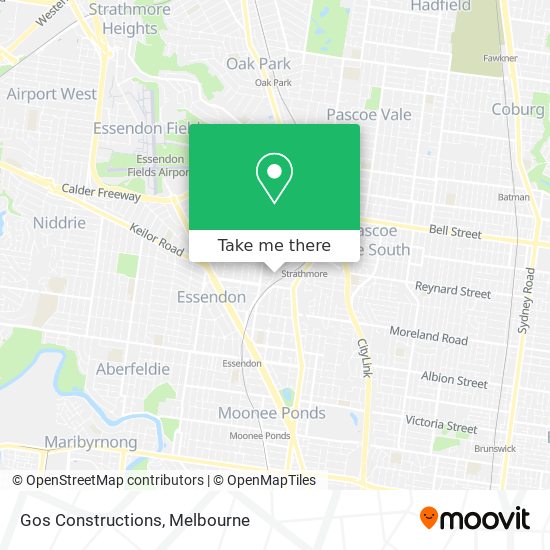 Gos Constructions map
