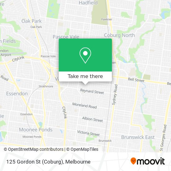 125 Gordon St (Coburg) map