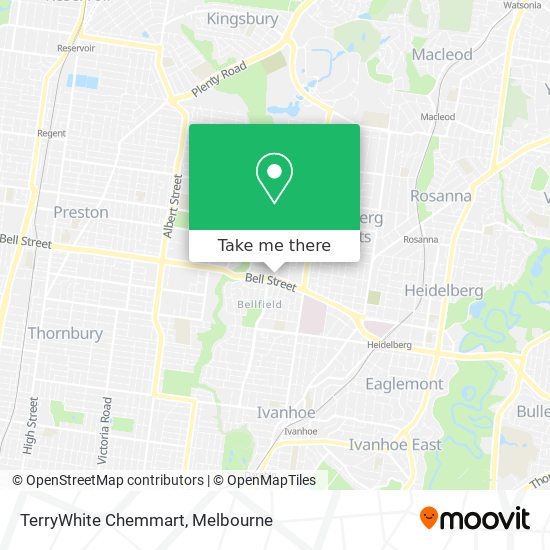 TerryWhite Chemmart map