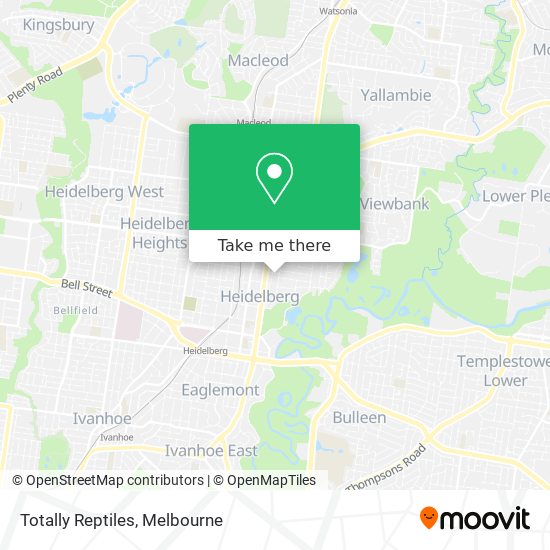Totally Reptiles map