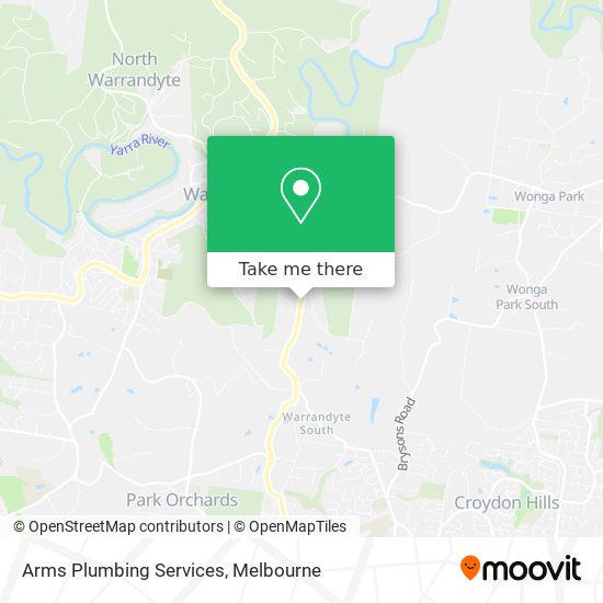 Arms Plumbing Services map