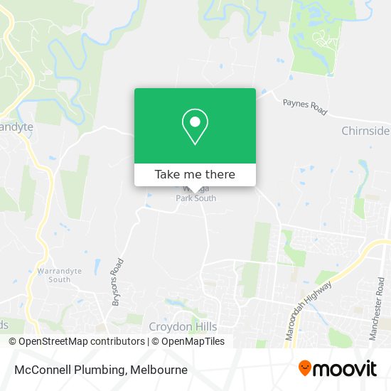 McConnell Plumbing map