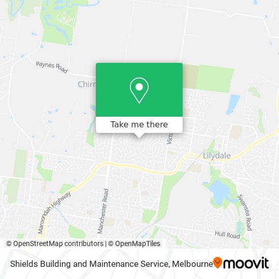 Shields Building and Maintenance Service map