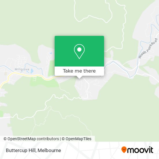 Buttercup Hill map