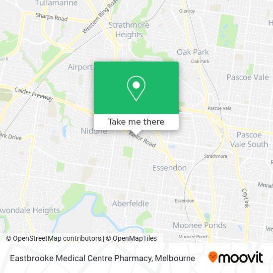 Mapa Eastbrooke Medical Centre Pharmacy