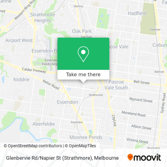 Glenbervie Rd / Napier St (Strathmore) map