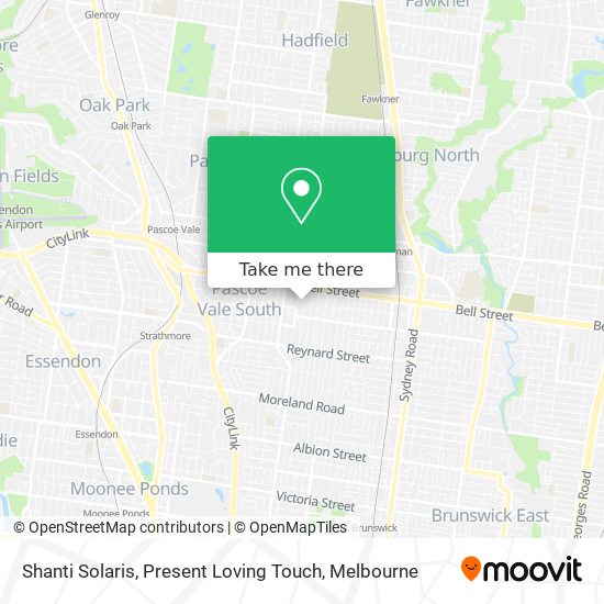 Shanti Solaris, Present Loving Touch map