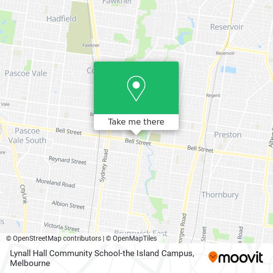 Lynall Hall Community School-the Island Campus map