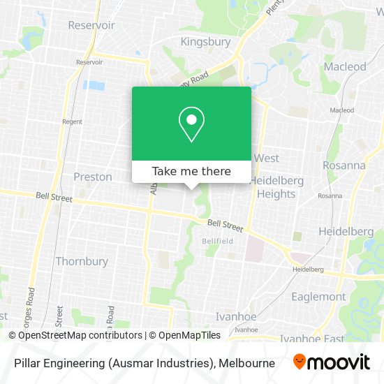 Pillar Engineering (Ausmar Industries) map