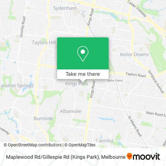 Mapa Maplewood Rd / Gillespie Rd (Kings Park)