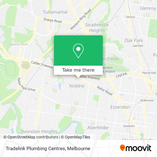 Mapa Tradelink Plumbing Centres