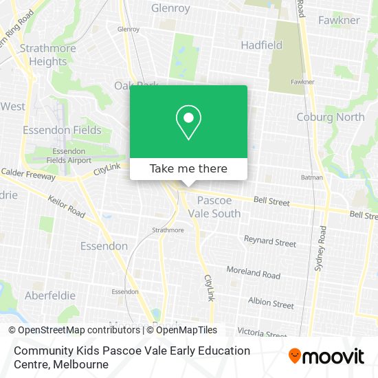 Community Kids Pascoe Vale Early Education Centre map