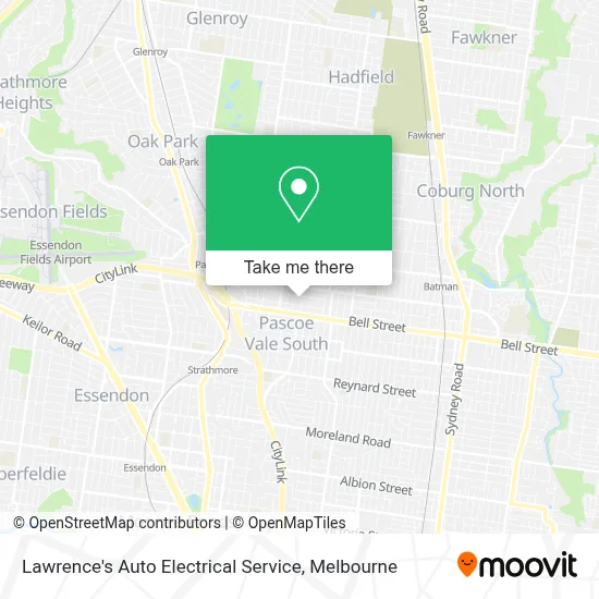 Mapa Lawrence's Auto Electrical Service