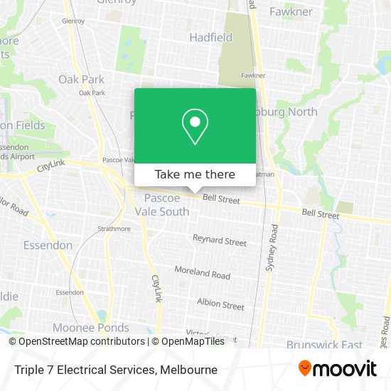 Triple 7 Electrical Services map