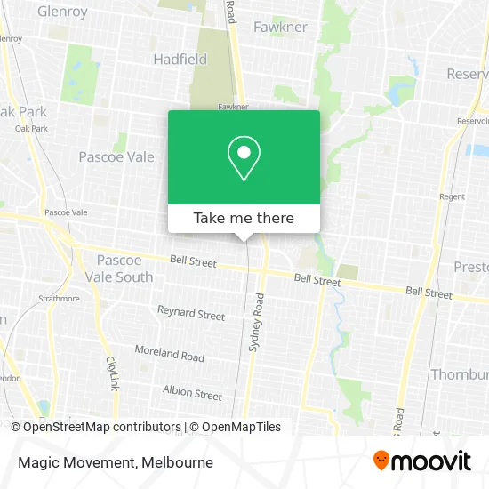 Magic Movement map