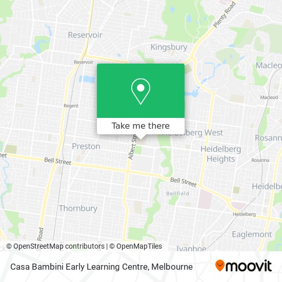 Casa Bambini Early Learning Centre map
