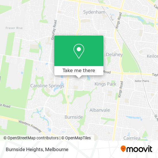 Burnside Heights map