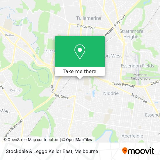 Mapa Stockdale & Leggo Keilor East