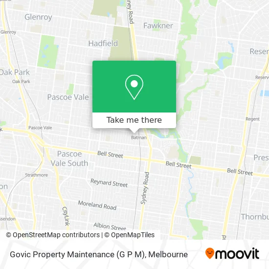 Govic Property Maintenance (G P M) map