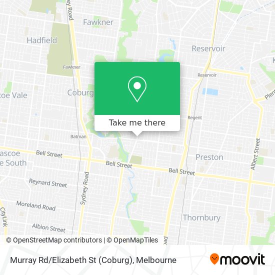 Murray Rd / Elizabeth St (Coburg) map