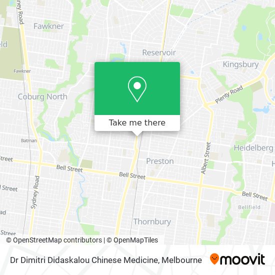 Dr Dimitri Didaskalou Chinese Medicine map