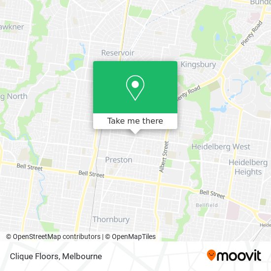 Clique Floors map