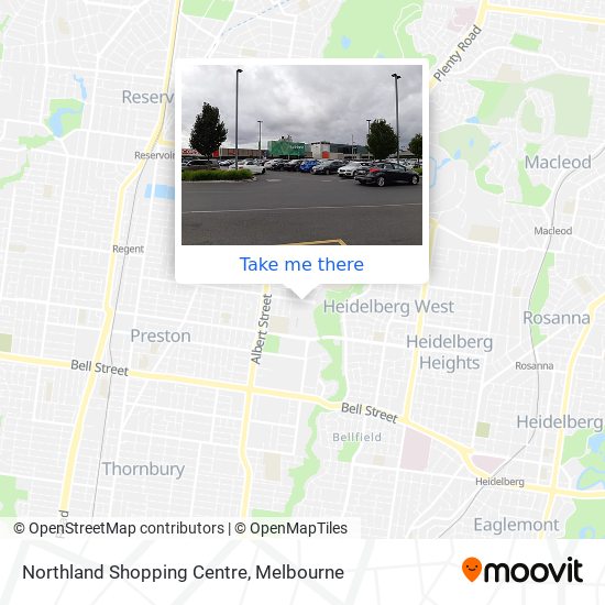 Northland Shopping Centre map