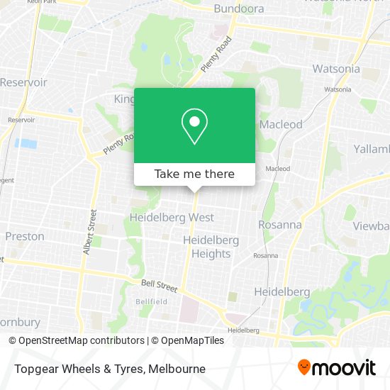 Topgear Wheels & Tyres map