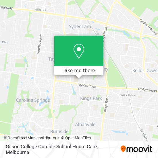Gilson College Outside School Hours Care map