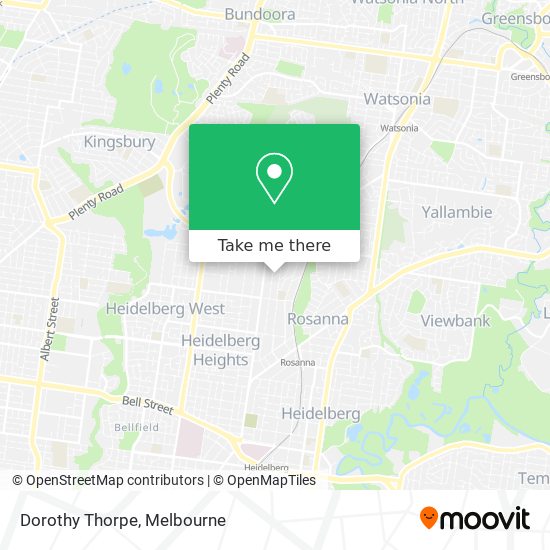 Dorothy Thorpe map