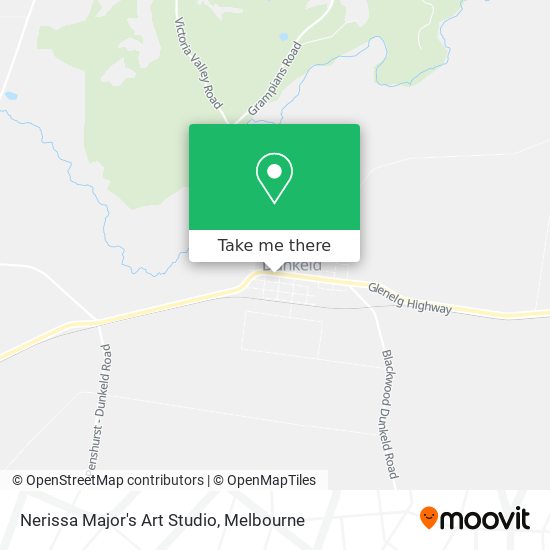 Nerissa Major's Art Studio map