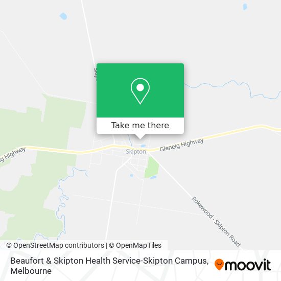 Beaufort & Skipton Health Service-Skipton Campus map