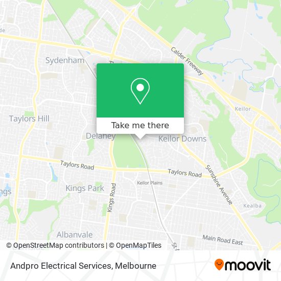 Andpro Electrical Services map