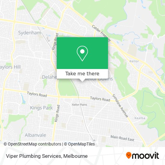 Mapa Viper Plumbing Services