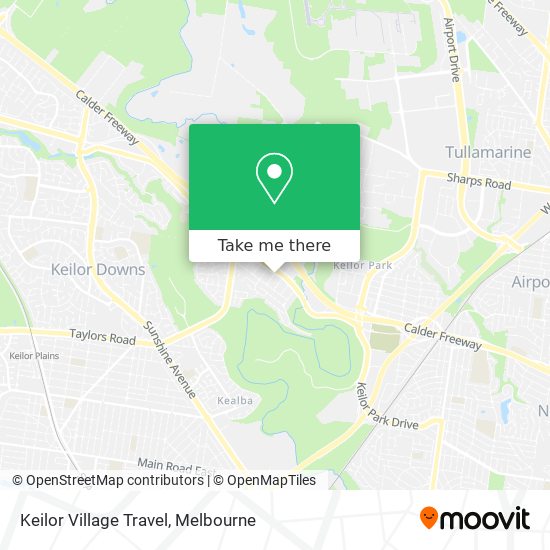 Keilor Village Travel map
