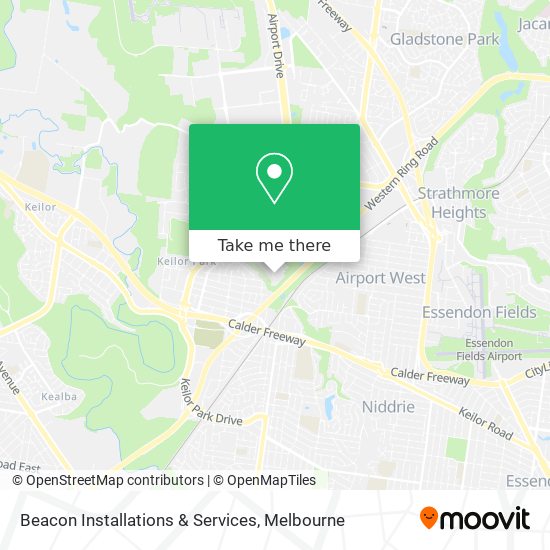 Beacon Installations & Services map