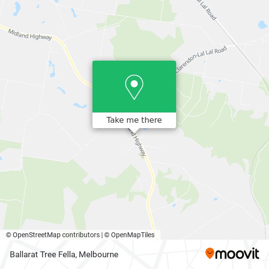 Ballarat Tree Fella map