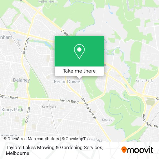 Taylors Lakes Mowing & Gardening Services map