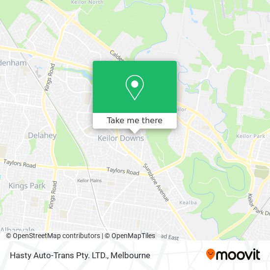 Hasty Auto-Trans Pty. LTD. map