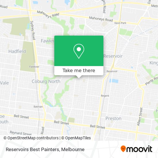 Reservoirs Best Painters map