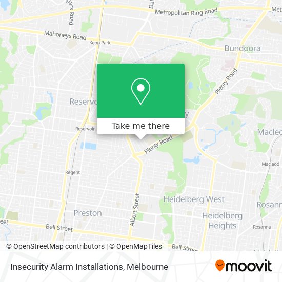Insecurity Alarm Installations map