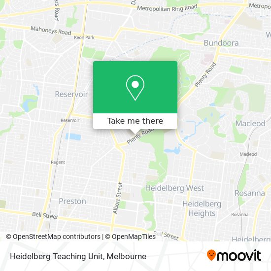 Heidelberg Teaching Unit map
