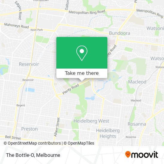 The Bottle-O map