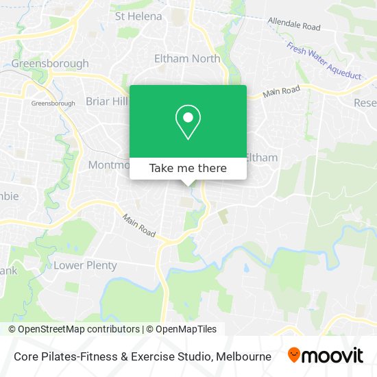 Core Pilates-Fitness & Exercise Studio map