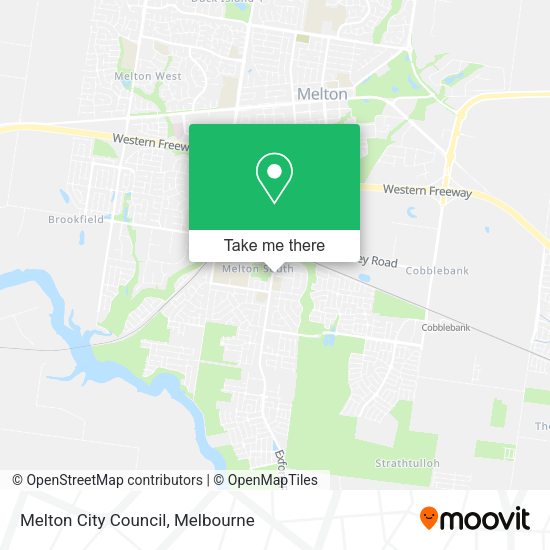 Melton City Council map