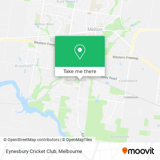 Eynesbury Cricket Club map